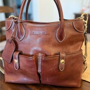 Dooney & Bourke Chestnut Leather Tote